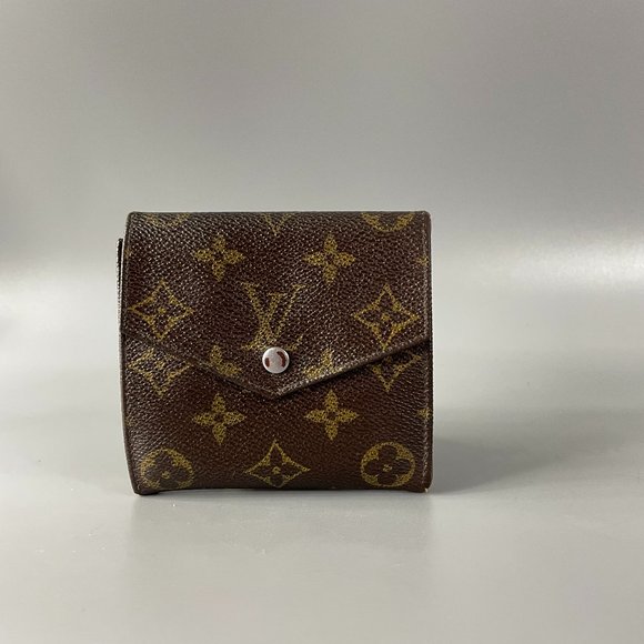 Authentic Louis Vuitton Brown Trifold Monogram Men's Wallet